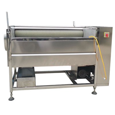 Industrial Root Vegetable Ginger Cassava Sweet Potato Washing Peeling Machine for Garri Processing Line