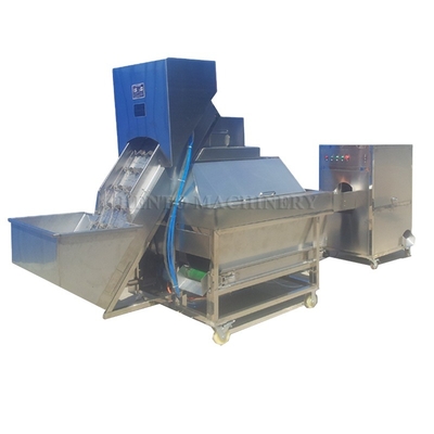 Small Onion Green Onion Peeling Machine And Onion Root Cutting Machine