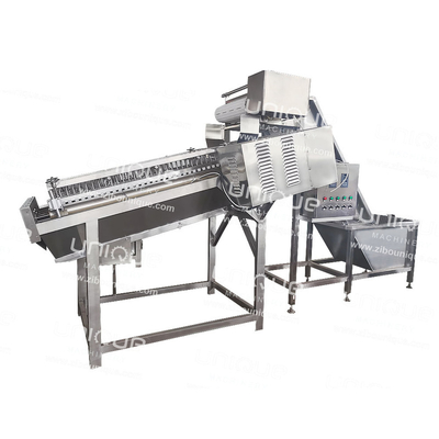 High efficiency 304 stainless steel shrimp peeler machine fully automatic shrimp cleaning and peeling machine
